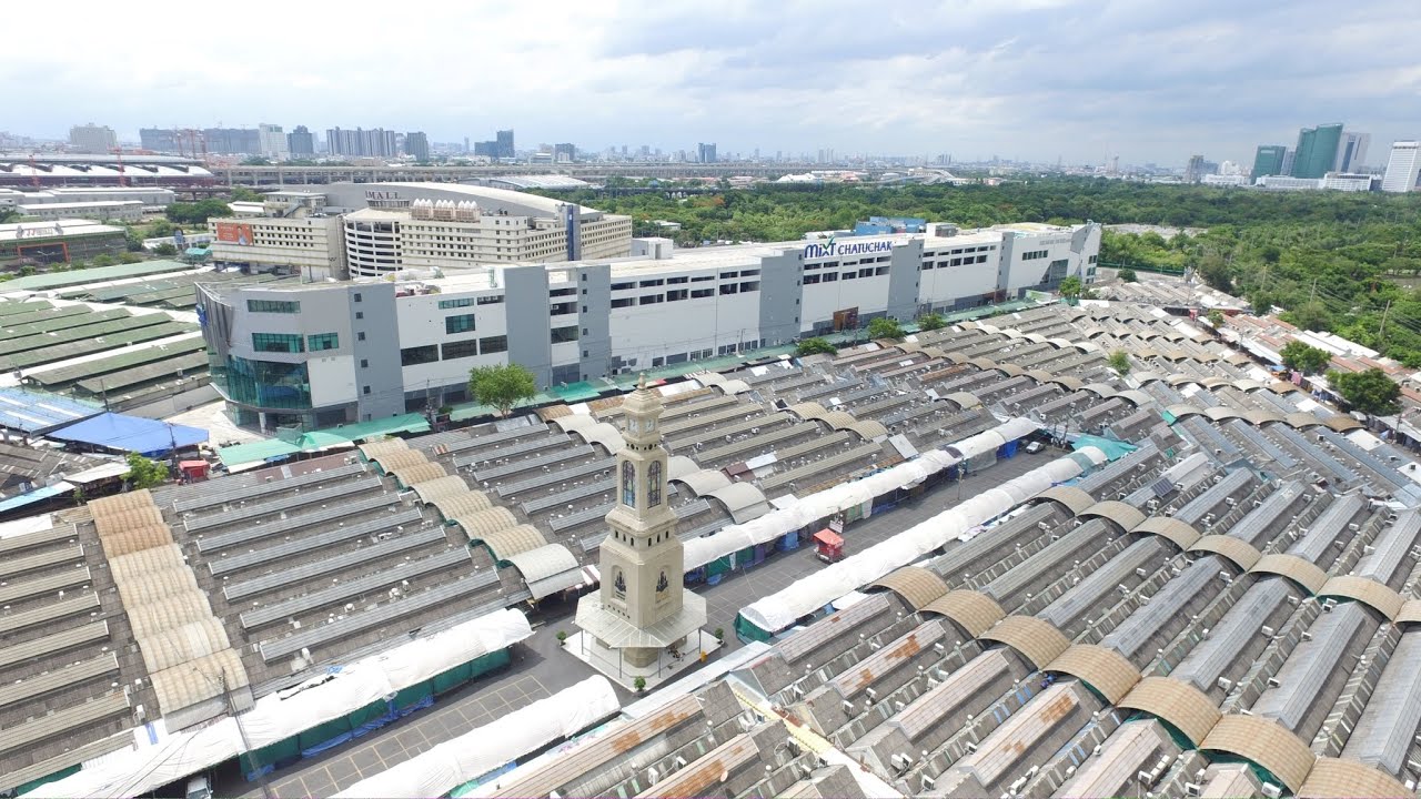 Chatuchak ဈေးမှာ ဈေးဝယ်ထွက်ရင် ဘယ်မှာ အပူရှောင်လို့ကောင်းတဲ့ ကုန်တိုက် Mixt Chatuchak