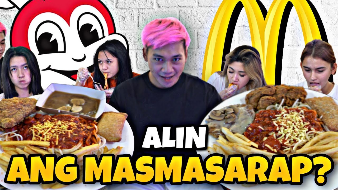 JOLLIBEE O MCDO? ALIN ANG MAS MASARAP?!
