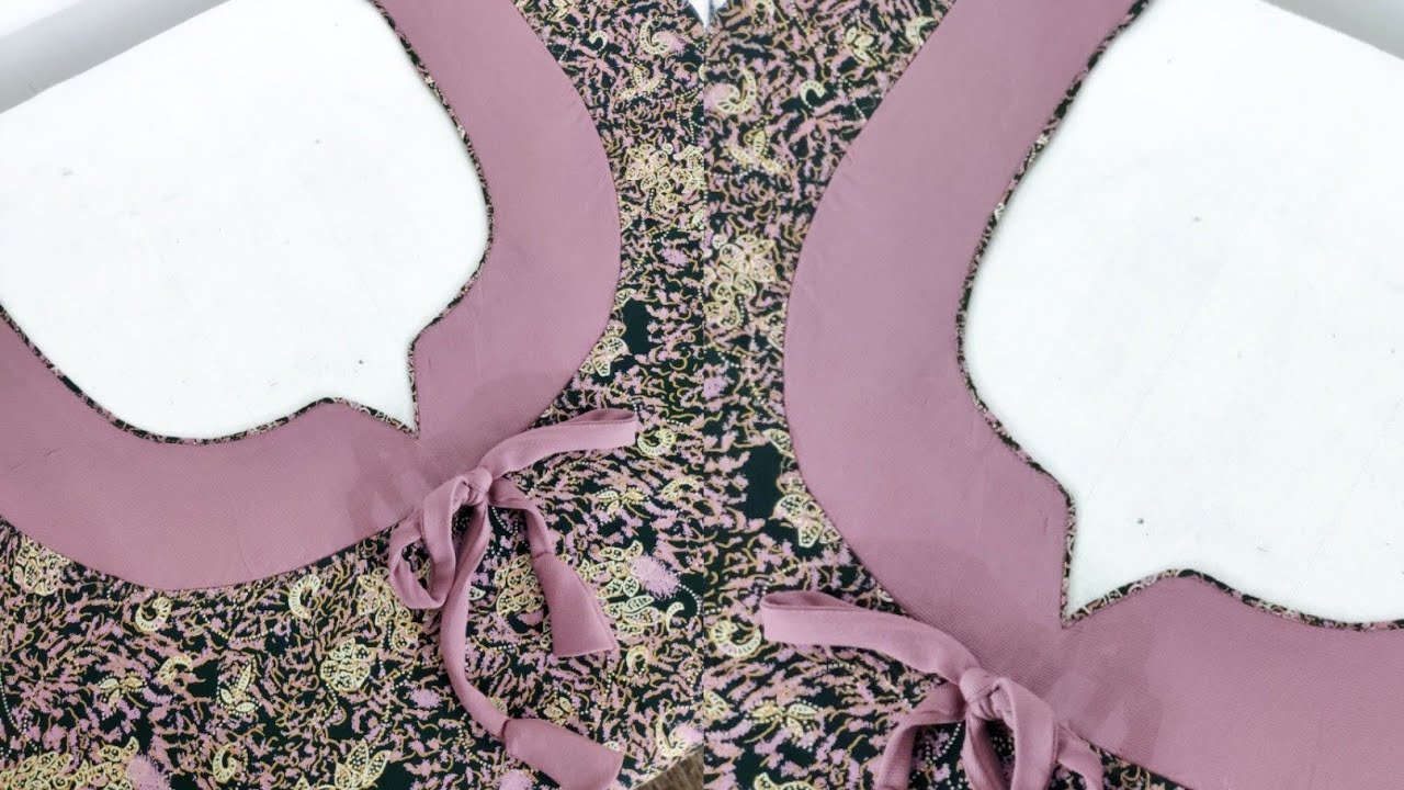 neck design with dori / cutting and stitching/ size  XL
