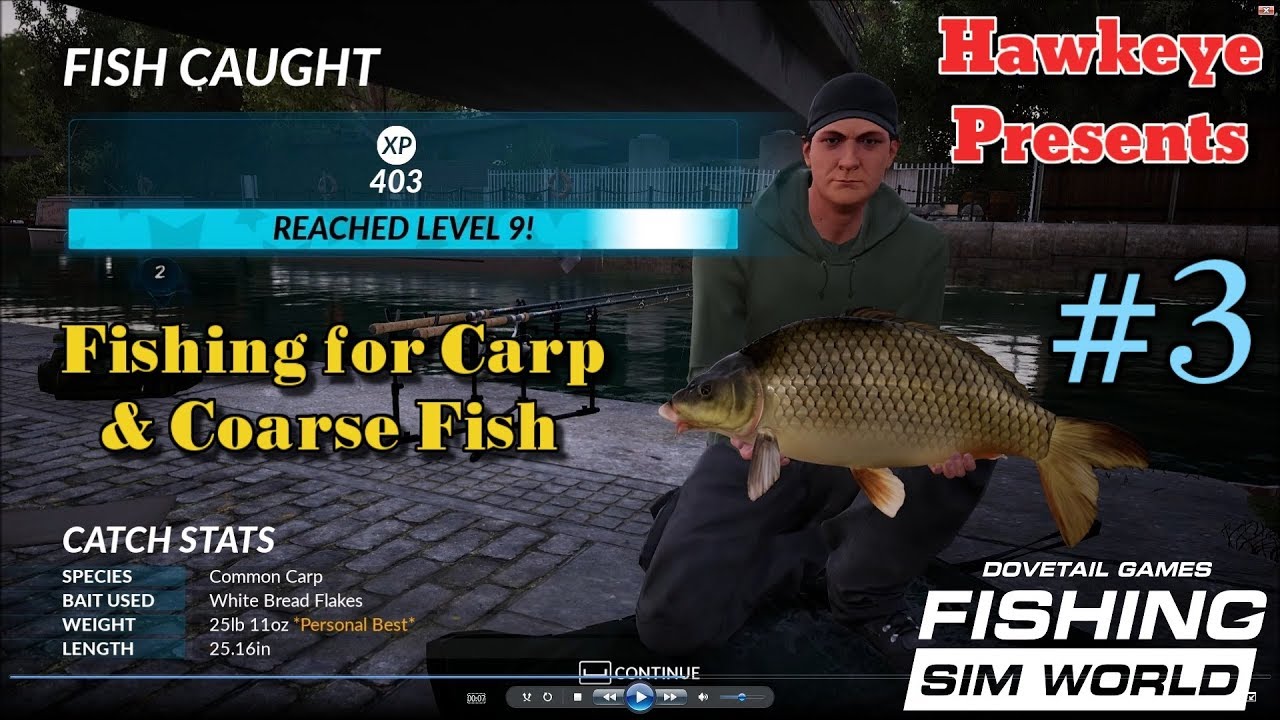 Fishing Sim World - #3 - Fishing for Carp & Coarse Fish!