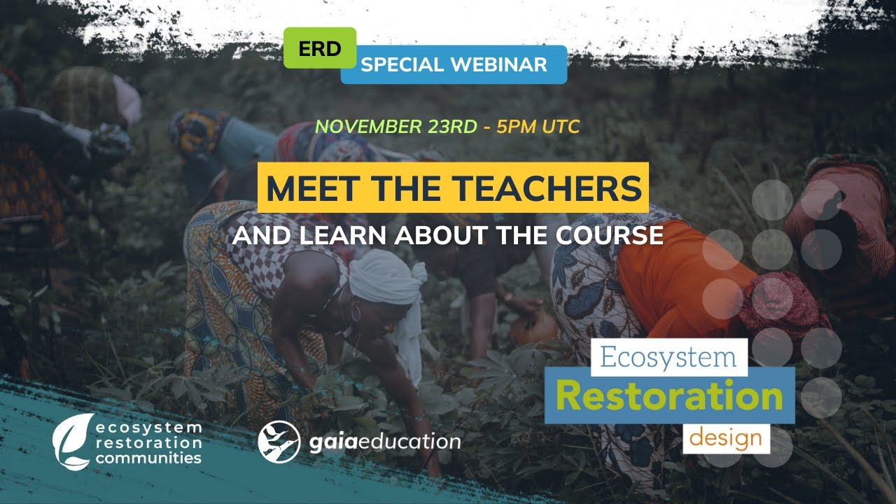 Ecosystem Restoration Design Live Session | Nov 2023