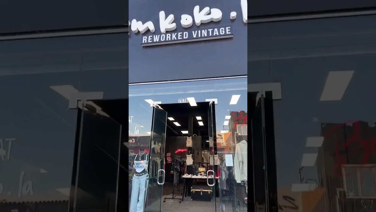 iamkoko.la on melrose !! #iamkokola # melrose #reworked #fashion