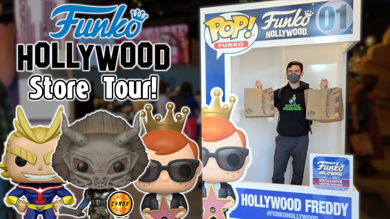 Funko Hollywood Funko Pop Store Tour | I Found Chases While Funko Pop Hunting!