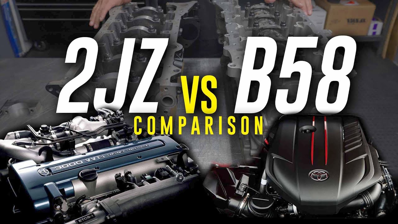 Toyota 2JZ против BMW B58 | Детальное сравнение внутренних компонентов двигателей «Supra»