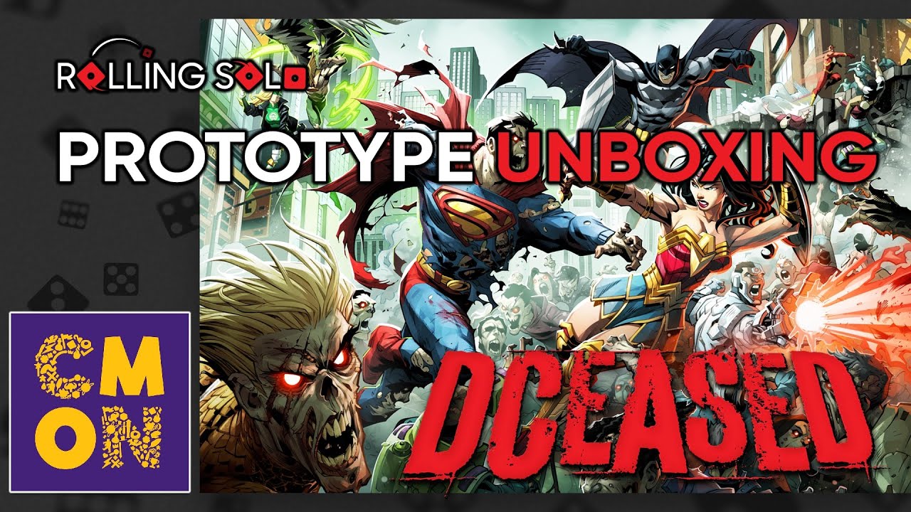DCeased: A Zombicide Game | Prototype Unboxing