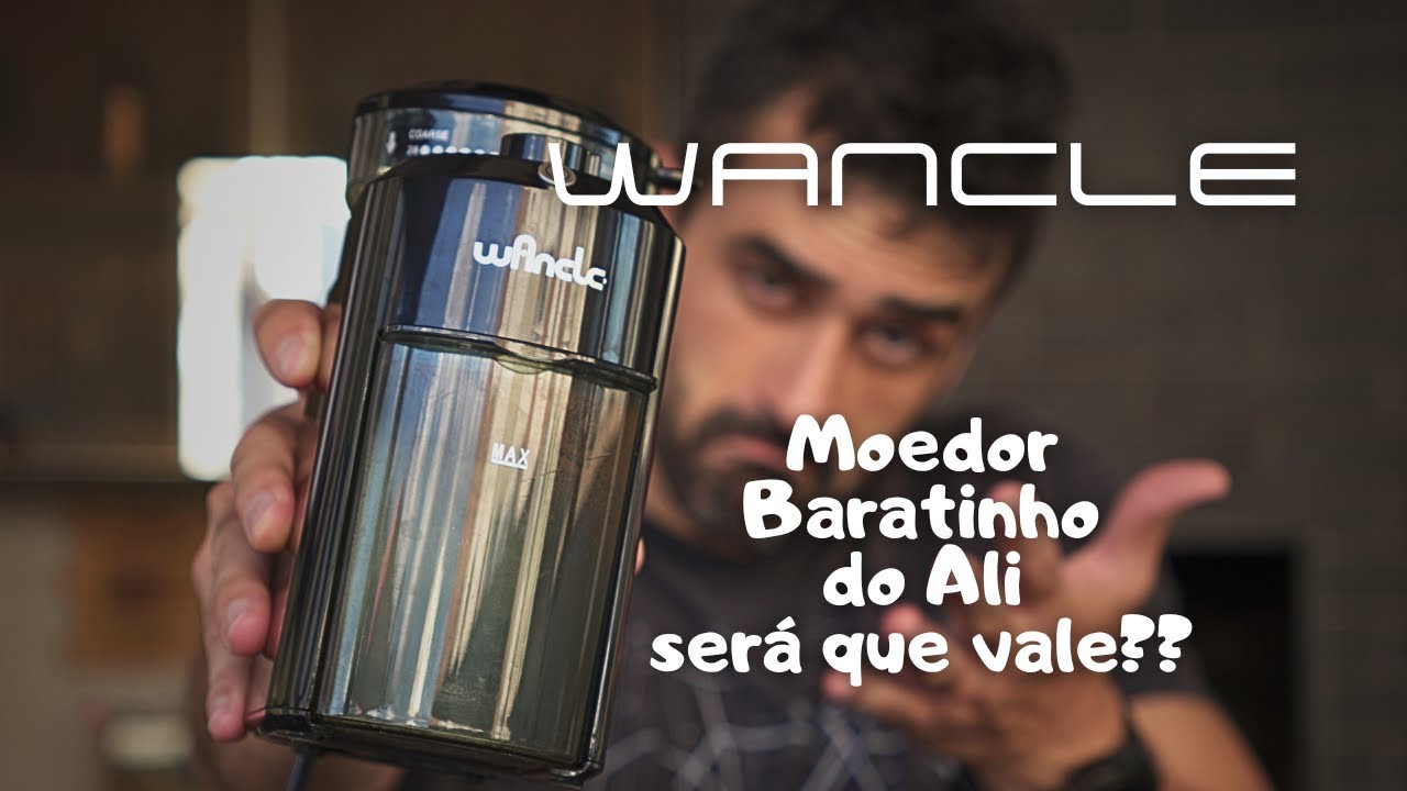 [Café] Moedor elétrico baratinho de MÓS Wancle  CBG-8000 [Review e testes]