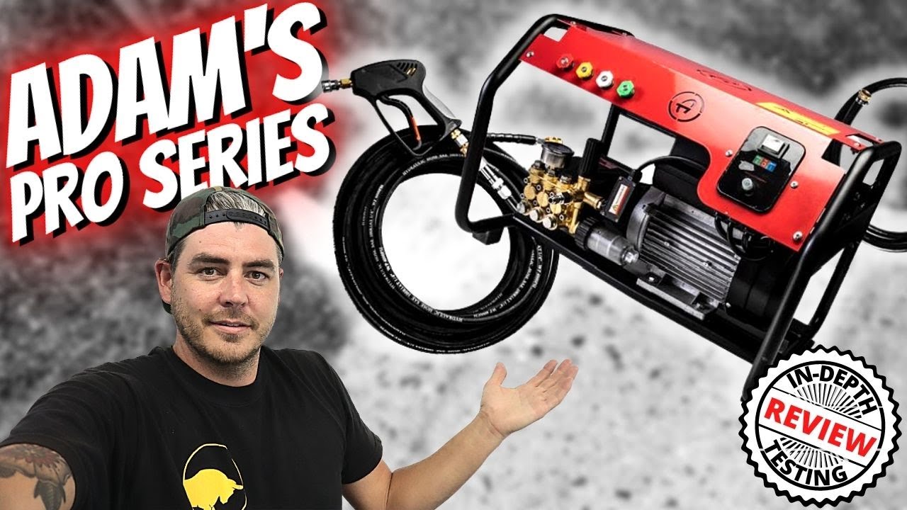 Adam's PRO SERIES Electric Pressure Washer worth the Price? | Car Detailing Pressure Washer Review
