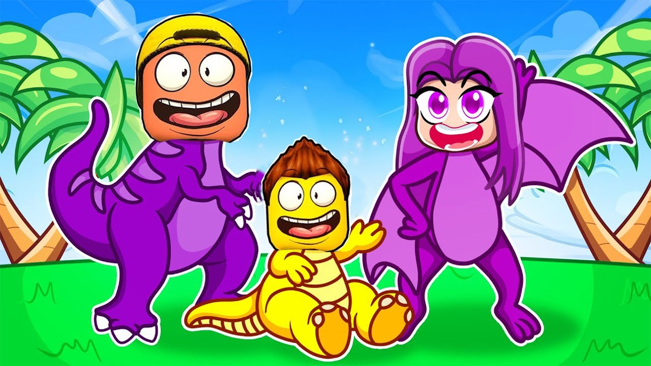 Odi hat ne DINO FAMILIE in Roblox!