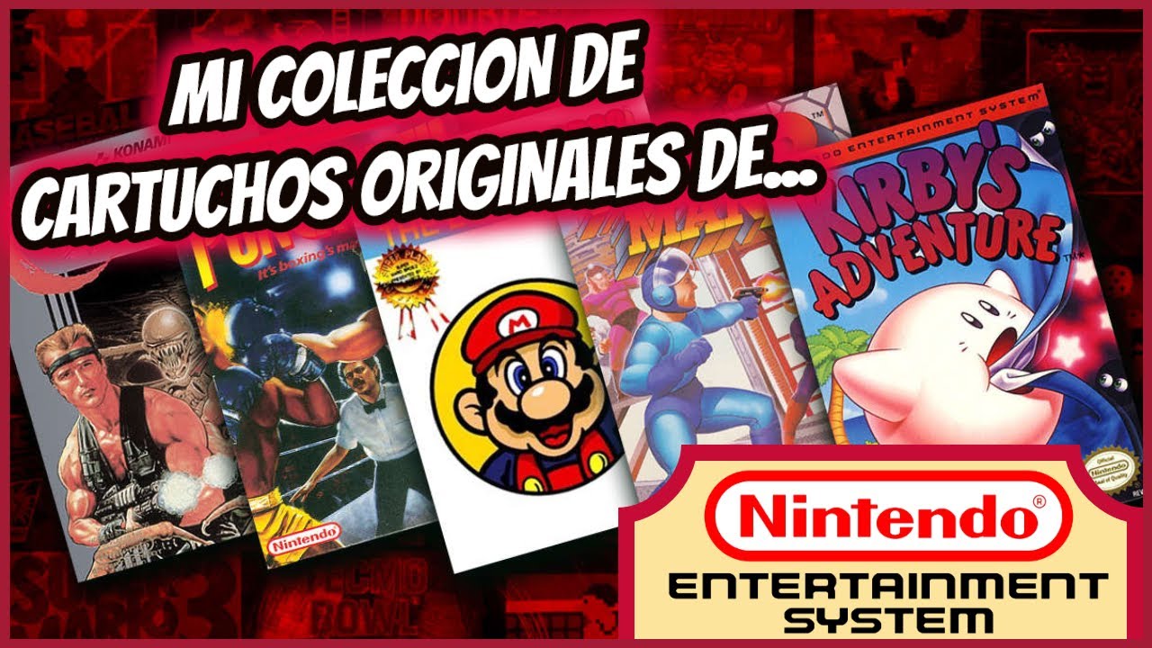 ✨MI COLECCION DE CARTUCHOS ORIGINALES DE NES (NINTENDO 8 BITS)✨