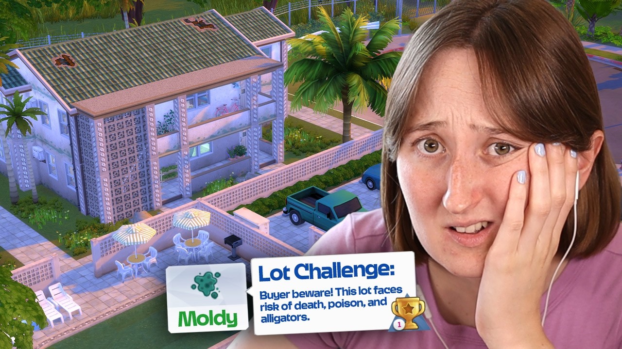Я построил ЗАБРОШЕННЫЙ многоквартирный дом в The Sims 4