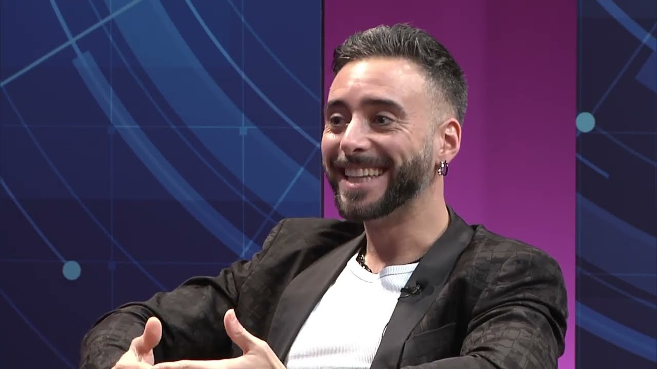 ROSSO VALENTINO - IN STUDIO GLI ARTISTI LUCA POZZAR E MASSIMILIANO AMICO