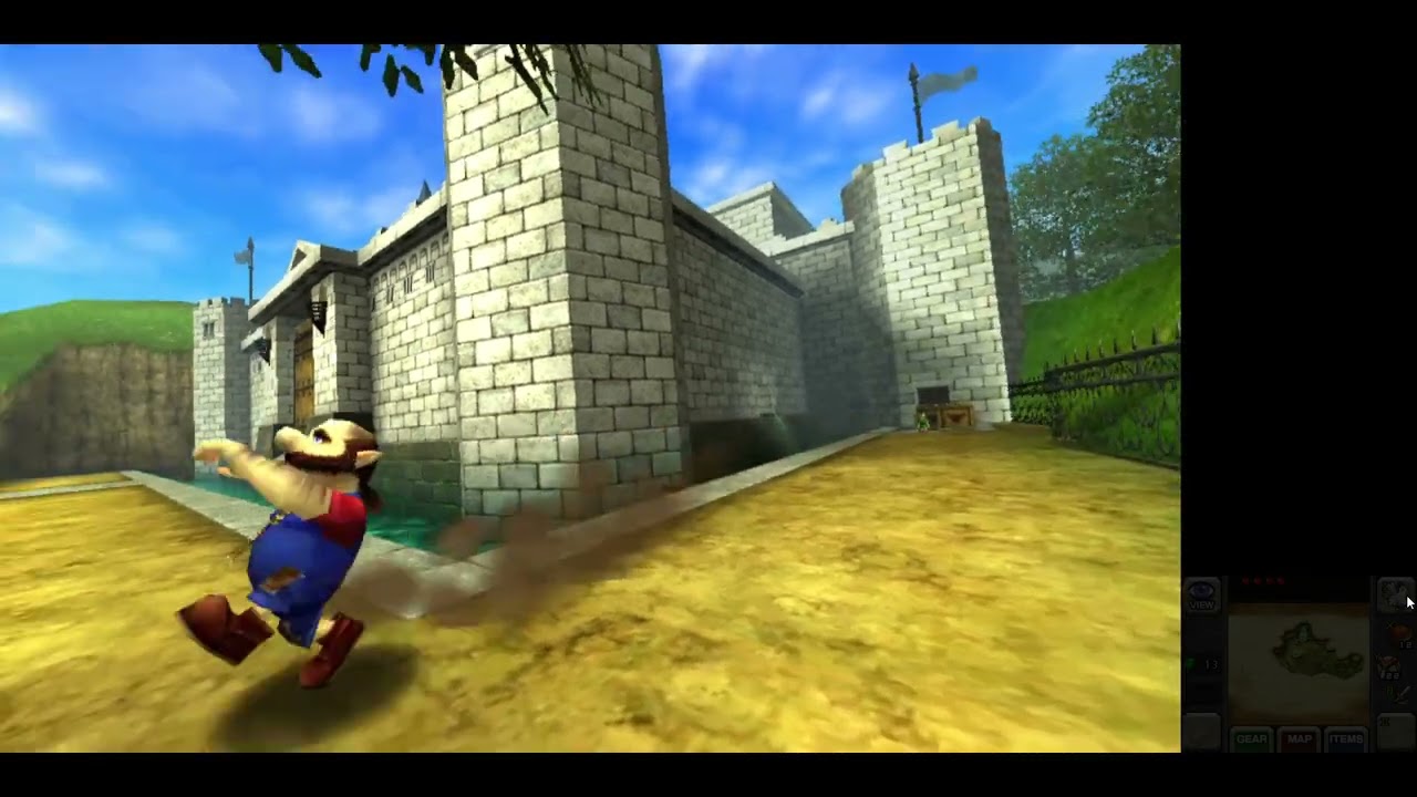 Zelda Ocarina of Time 3D - Hyrule Castle