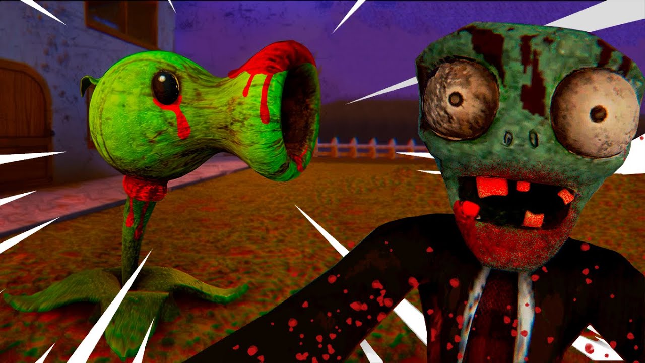 Plants vs Zombies❗️BUT THIS IS HORROR❗️►  PvZ: The Last Zombie | Full Game & Ending