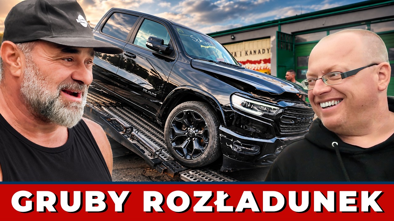 Amerykańskie V8 już na polskiej ziemi! Dwa Ram'y1500, Chervolet Silverado i Dodge Durango