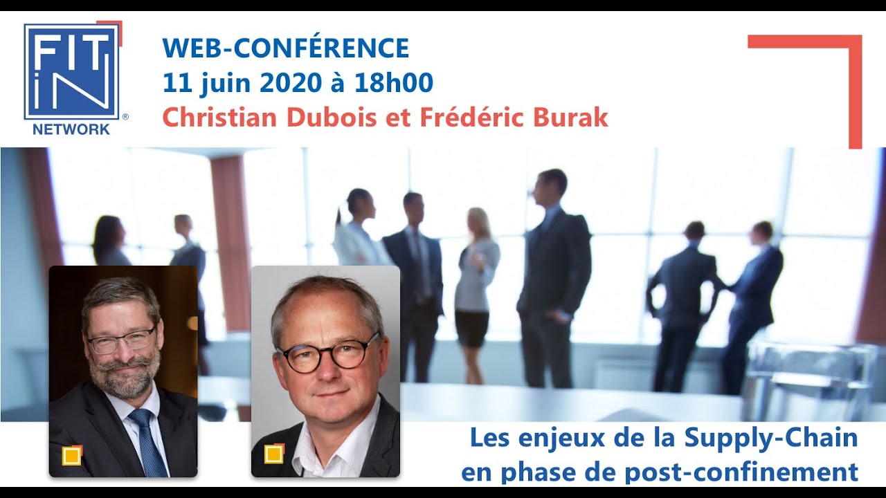 WEB-CONFÉRENCE FIT in NETWORK® - Les enjeux de la Supply Chain