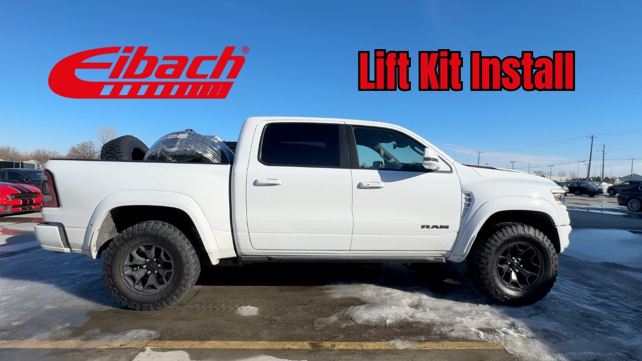 How to install Eibach Pro-Lift Kit on a Ram TRX | Full Install