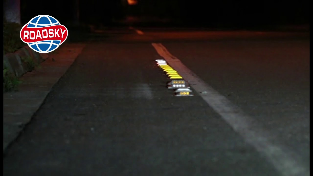 Reflective Test of Roadsky Road Studs