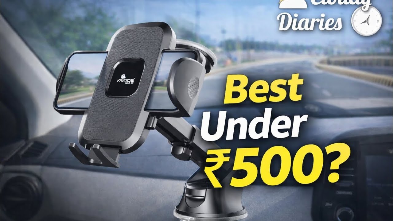 Kratos Grip X3 Car Mobile Holder unboxing | Budget Windshield Mount for i10 Nios 🚗📱