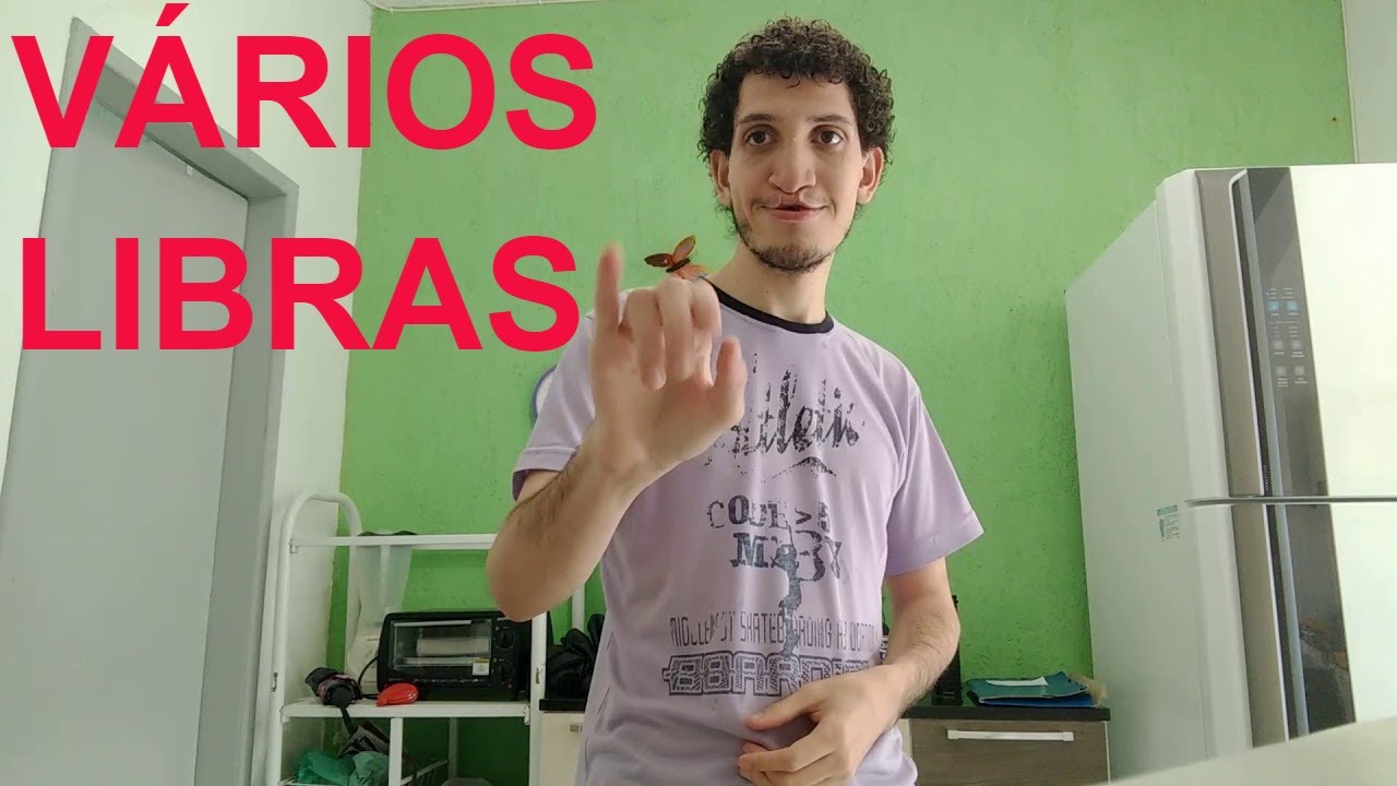 Sinal de VÁRIOS em LIBRAS