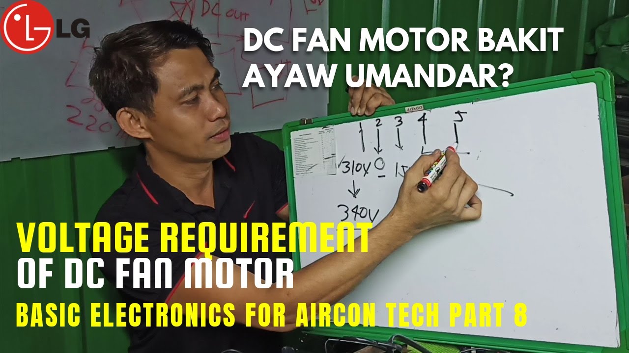 VOLTAGE REQUIREMENT OF DC FAN MOTOR
