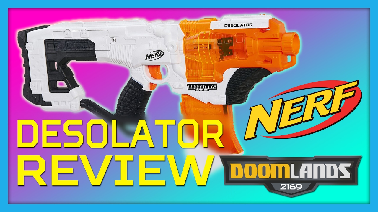 Is the Nerf Desolator Worth Buying? | Nerf Desolator Review + Firing Test