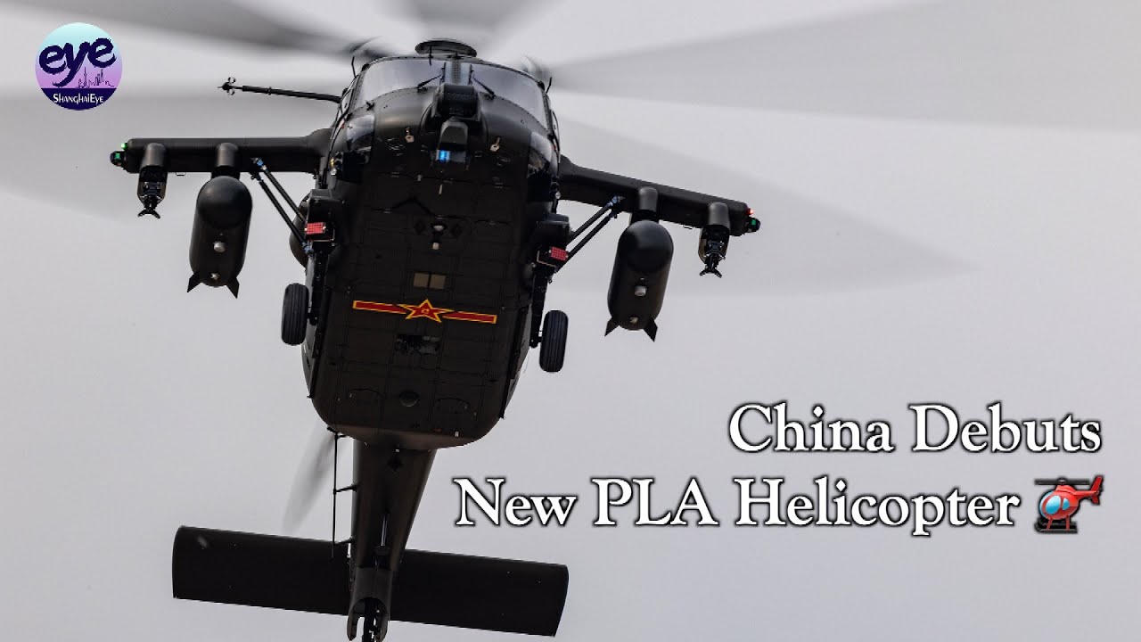China debuts military Z-20T as cutting-edge helicopter tech showcases at expo in Tianjin