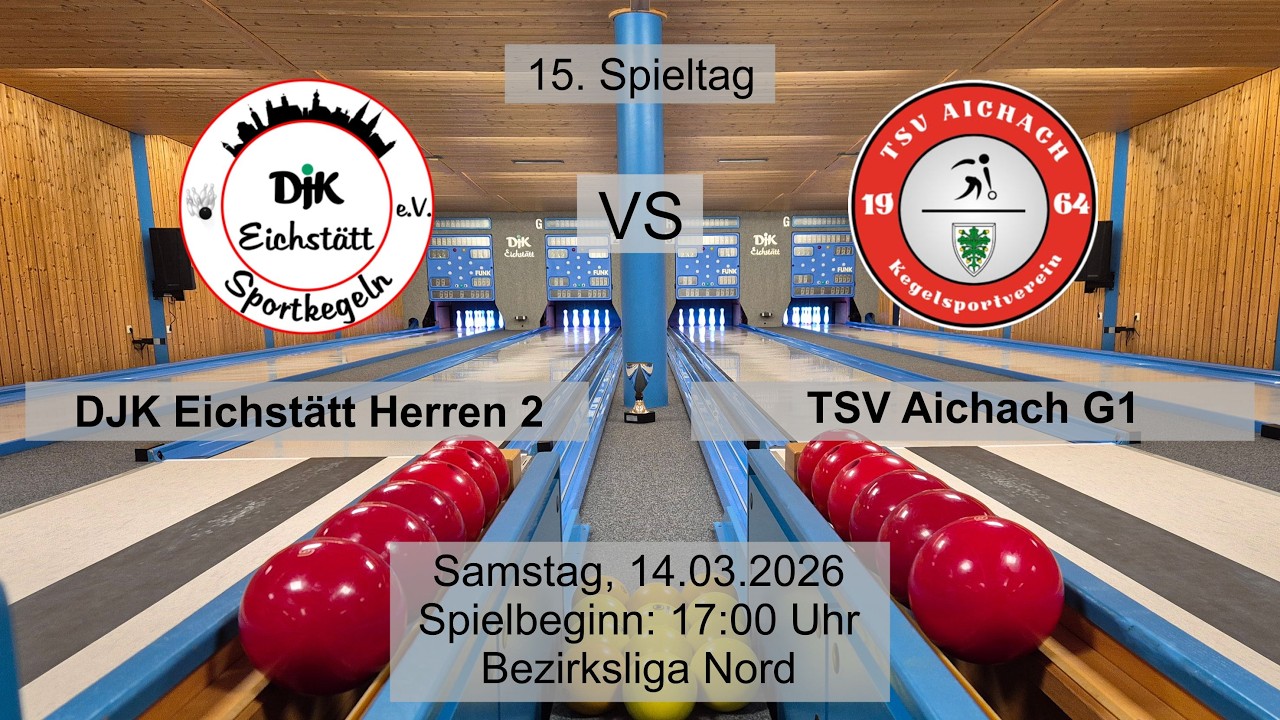 DJK Eichstätt Herren 2 - TSV Aichach G1
