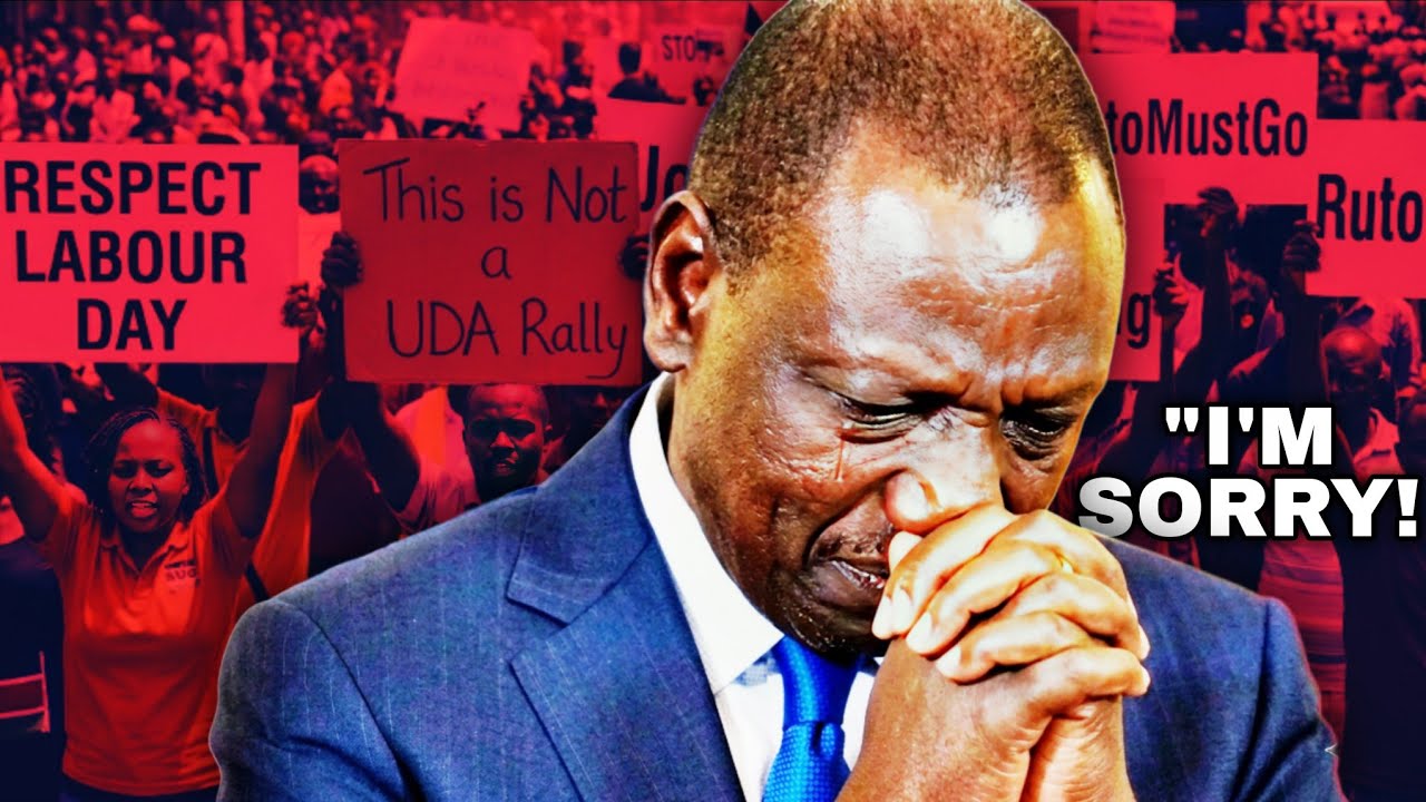 Fury Erupts: Angry Kenyans Force Ruto to Apologize Over Labour Day Shame
