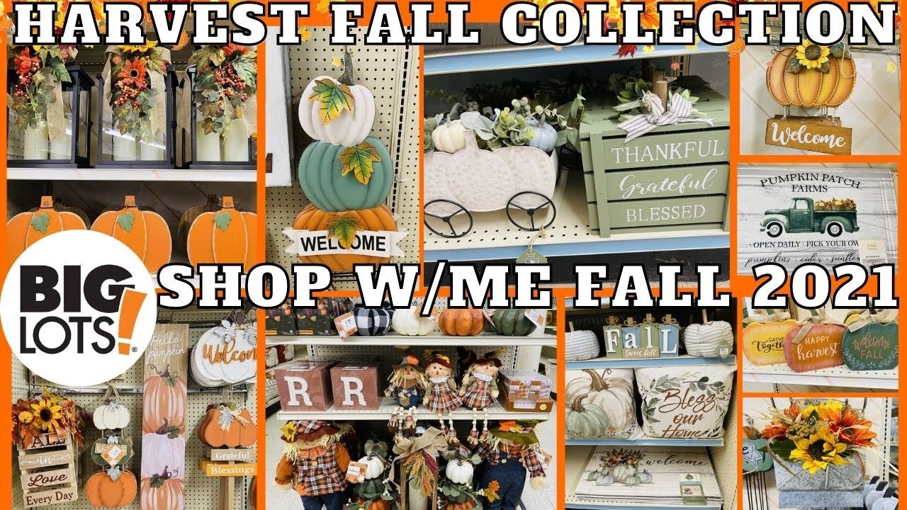 Big Lots Harvest Fall Collection 2021 Browse with me ~ NEW Shop w/me Big Lots Fall 2021 ~ Fall 2021