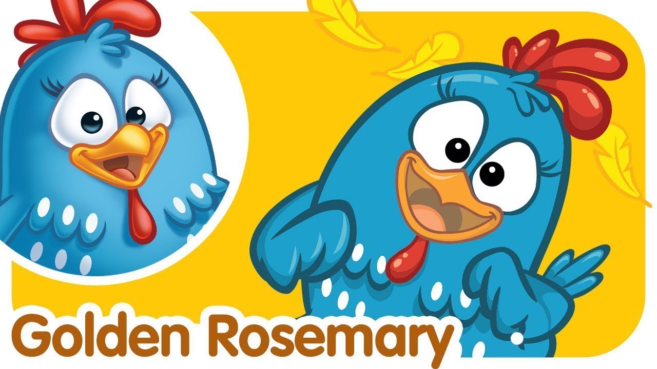 Learning Songs for Kids: Golden Rosemary | Lottie Dottie Chicken UK | Nursery Rhymes For Kids