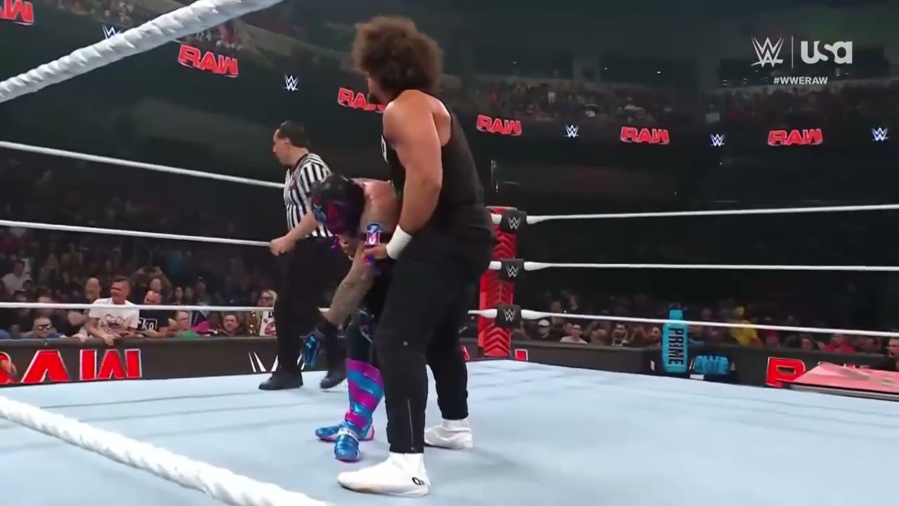 Braun Strowman, Rey Mysterio & Dragon Lee vs. The Judgment Day - WWE RAW 6/10/2024