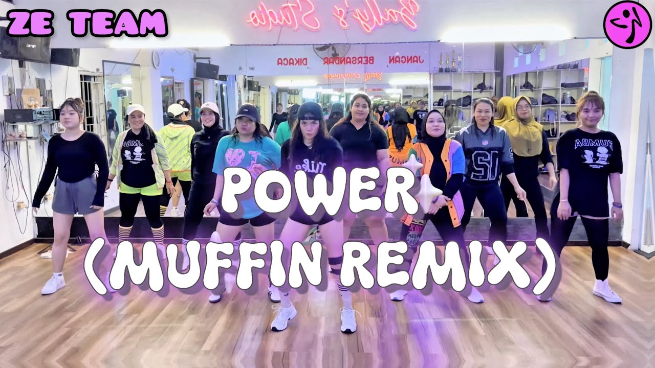 POWER ➖ LITTLE MIX (MUFFIN REMIX) / ZUMBA / DANCE WORKOUT / CHOREO BY JP & ZE / ZE TEAM BALIKPAPAN