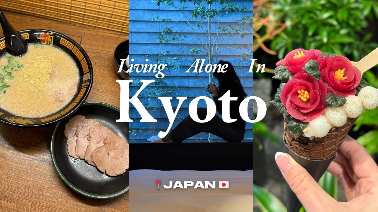 Kyoto JAPAN Vlog | solo traveling again, new cafes, hotel tour, winter in japan, matcha