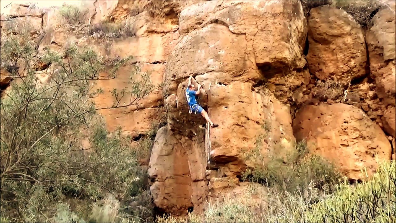 Arico Arriba, Tenerife: Makinavaja 6a+