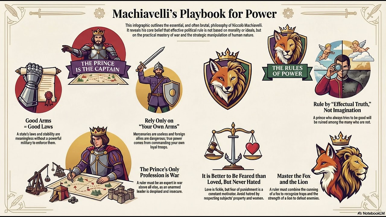 Machiavelli : War Must Precede Peace