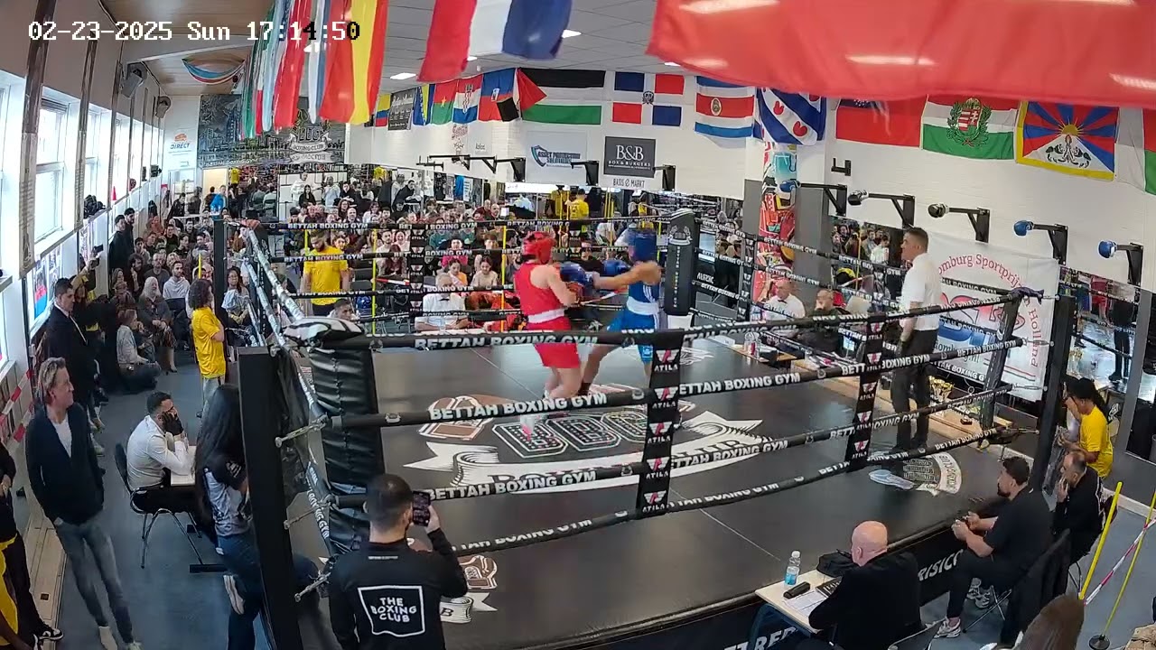 Boksbonanza 23 Februari 2023 Den Haag. Ting Lok vs Acelya Ayhan -60kg Elite C klasse