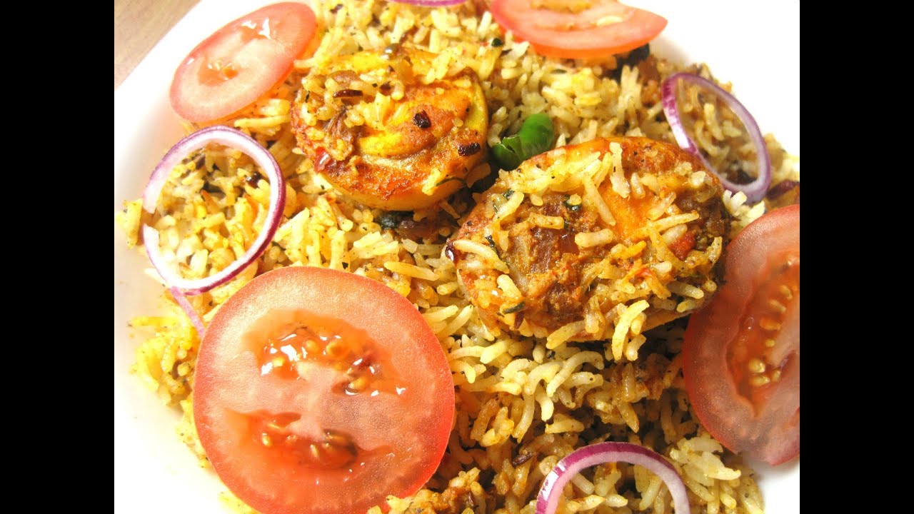 Egg Dum Biryani