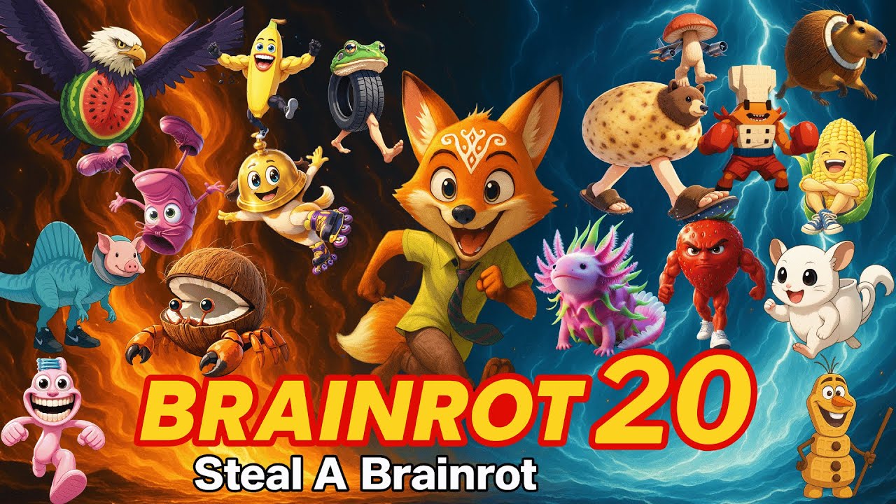 BRAINROT ANIME OPENING EP20(Official MV) feat.Steal a Brainrot Character