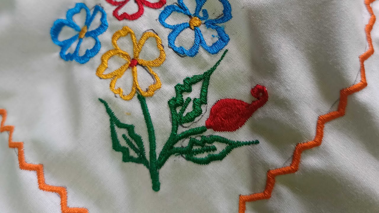 Crafts By Rani is live embroidery stitching 👍🌺🤔