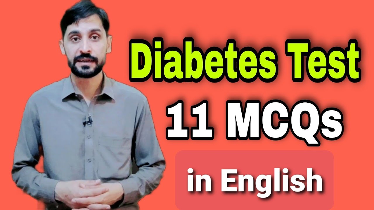 Diabetes Test MCQs | In English | 11 MCQs in Sugar Tests | Top MCQs in Diabetes Test | MLT MCQs