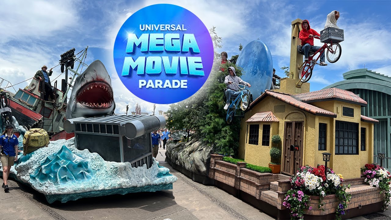 🎥 Mega Movie Parade FULL Show in 4K | Universal Studios Florida’s Ultimate Celebration of Cinema! 🌟