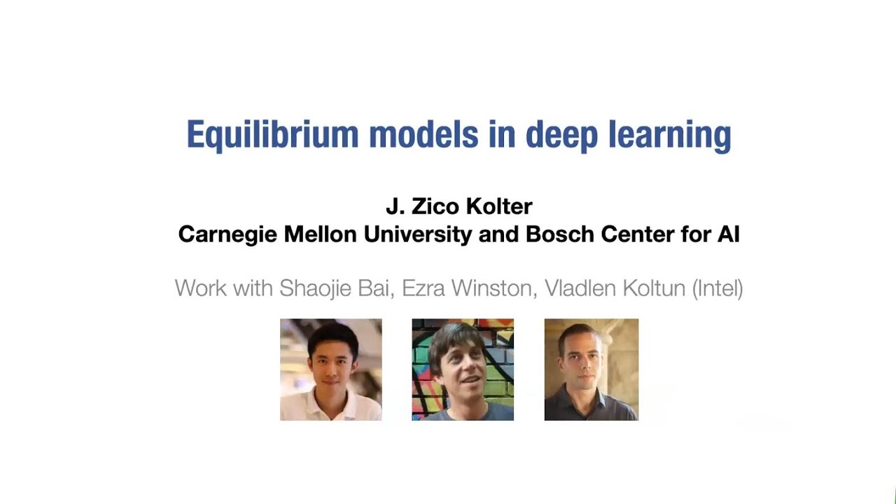 Equilibrium Models in Deep Learning