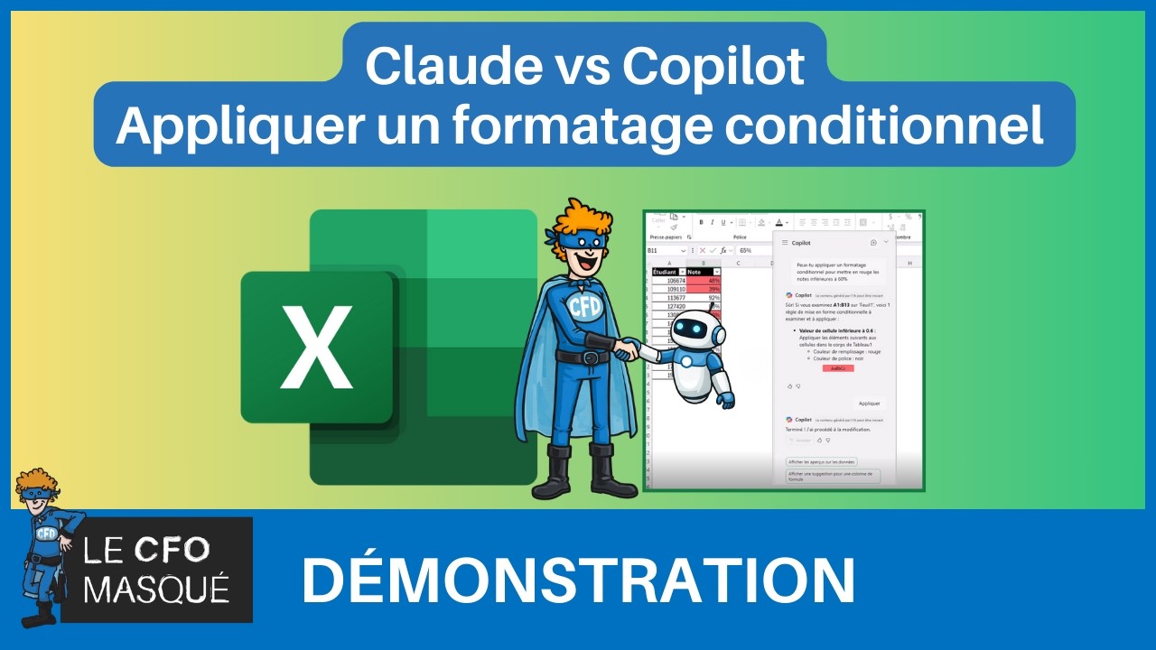 Claude vs Copilot - Appliquer un formatage conditionnel