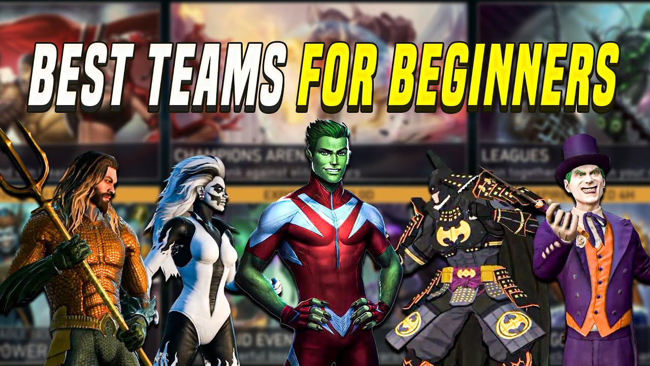 Best Teams For Beginners | Injustice 2 Mobile