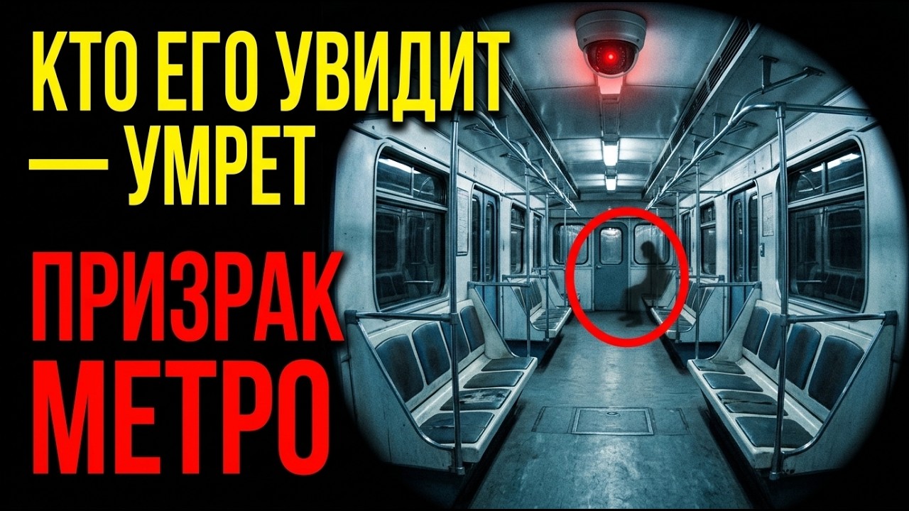 КТО ЕГО УВИДИТ-УМРЁТ.Пассажир последнего поезда: призрак московского метро.