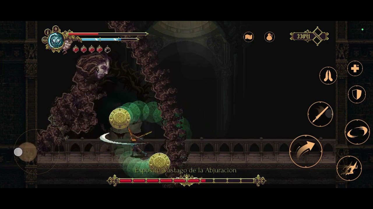 Blasphemous 6to Boss Penitente vs Exposito ⚔️ #blasphemous #metroidvania 