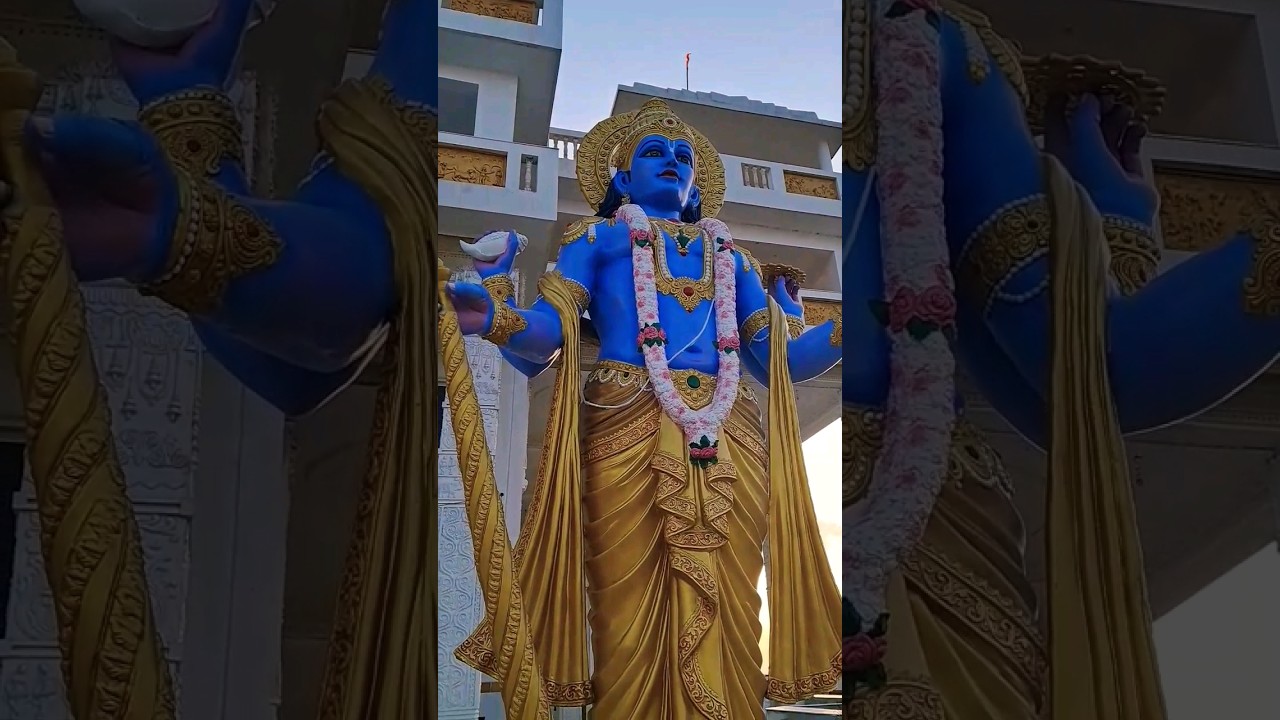 Radha Gopinath Temple Khargone | Iskcon Temple | #shorts