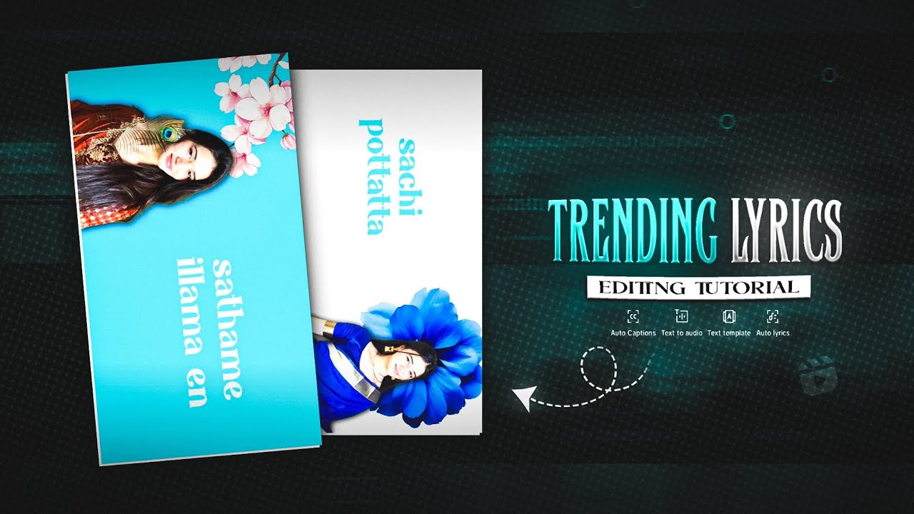Trending Lyrics Editing Tutorial | New Viral Instagram Lyrics Video Editing In Alight Motion ⚡