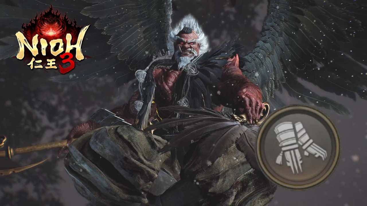 大天狗戦   手甲鉤ニンジャ   ノーダメージ  【 仁王3 】NIOH