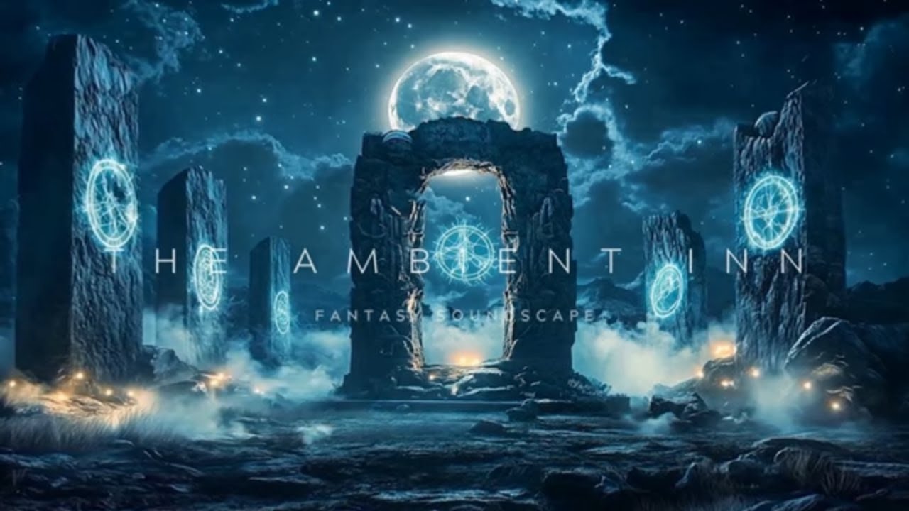 Lunar Arcane Ruins Dreamscape | 10 Hours of Mystical Fantasy Ambience & Astral Meditation Music